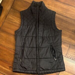 The North Face Black Quilted Puffer Vest